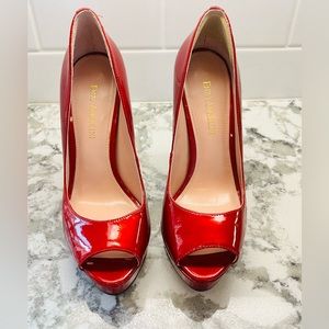 Enzo Angiolini Beautiful Red Heels Size 7